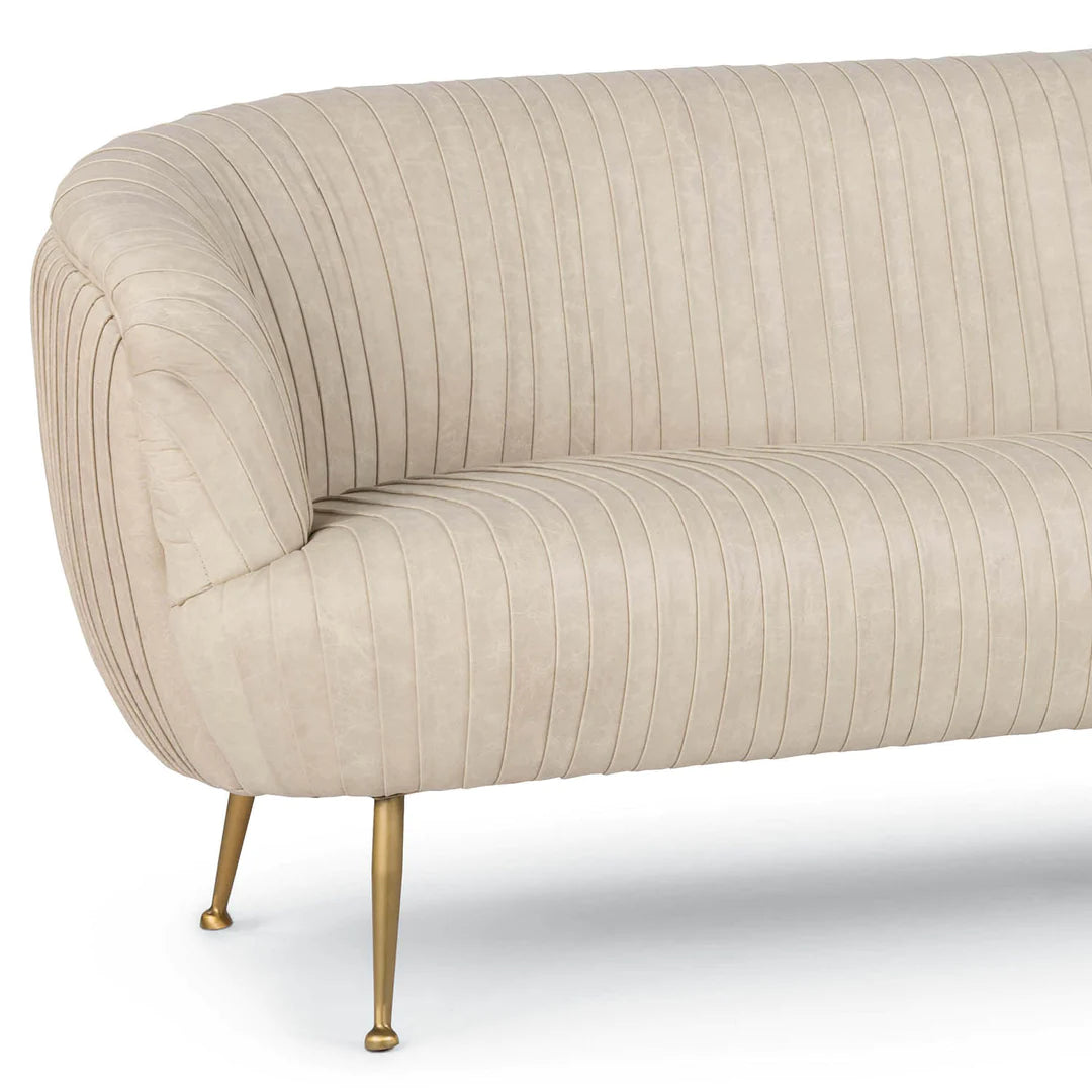 Anjo 3-Seater Leather Couch