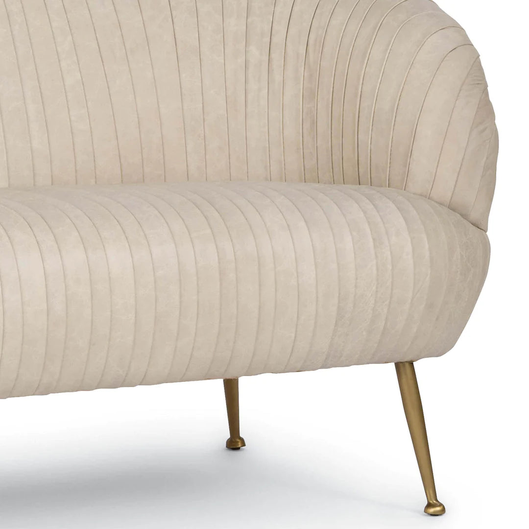 Anjo 3-Seater Leather Couch