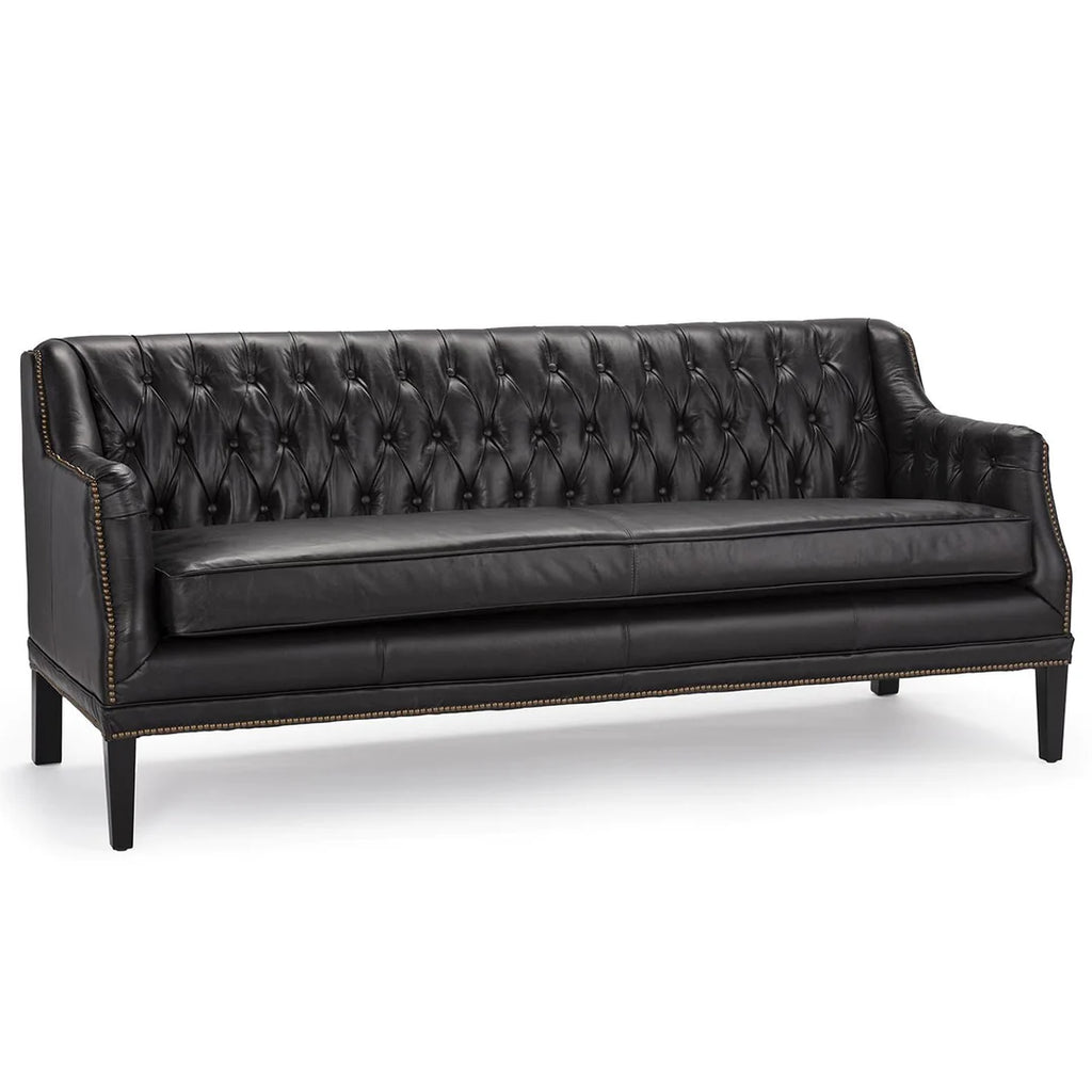 Bwana 2-Seater Leather Couch