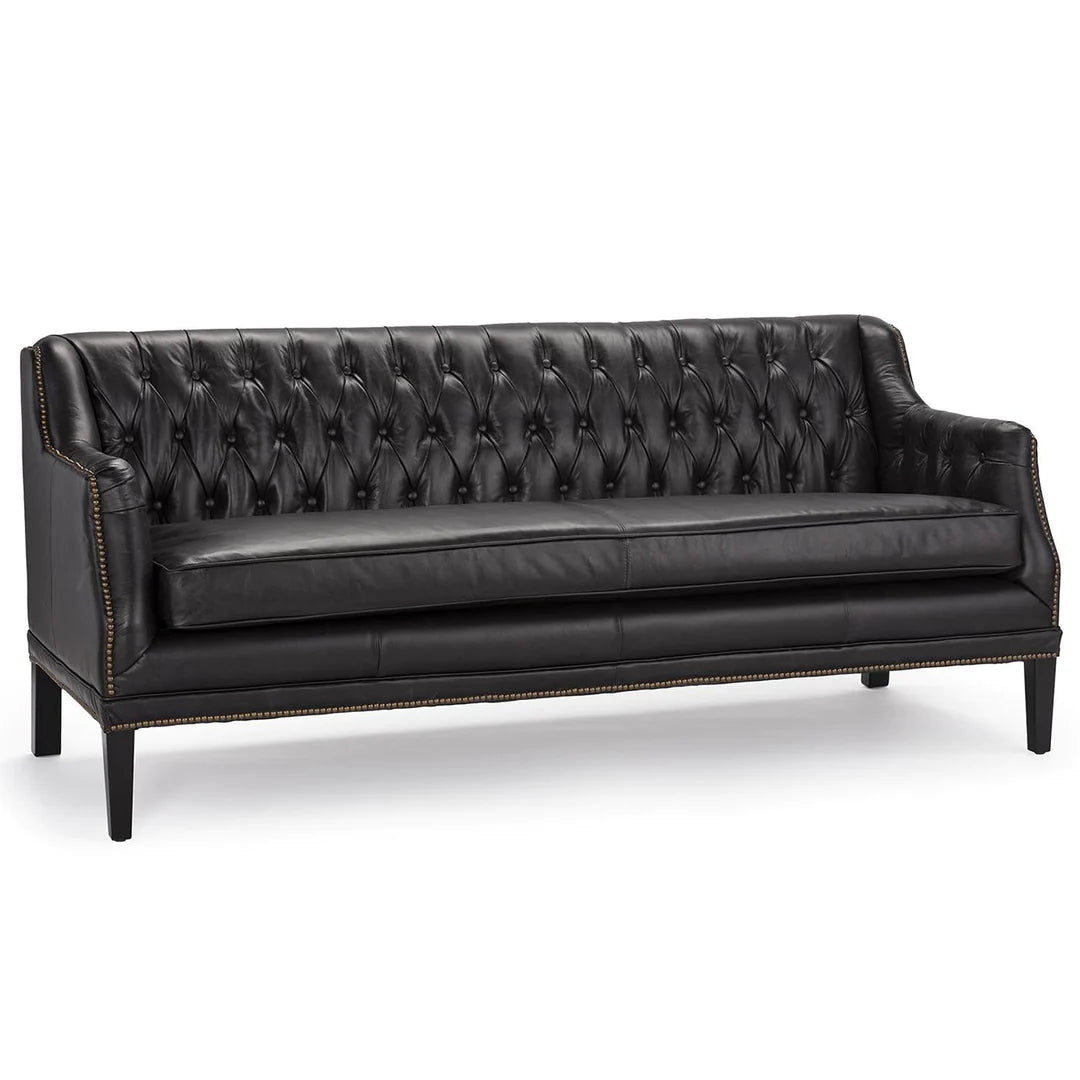 Bwana 2-Seater Leather Couch