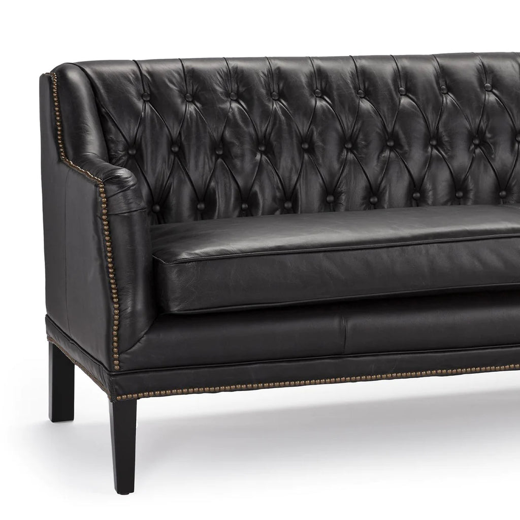 Bwana 2-Seater Leather Couch
