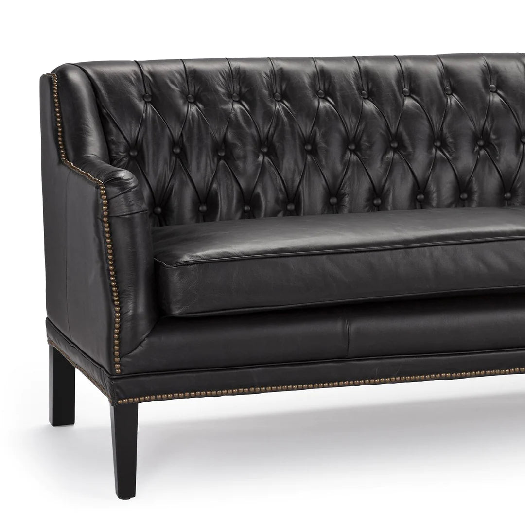 Bwana 2-Seater Leather Couch