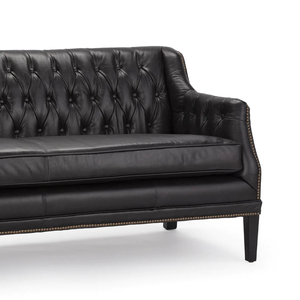 Bwana 2-Seater Leather Couch