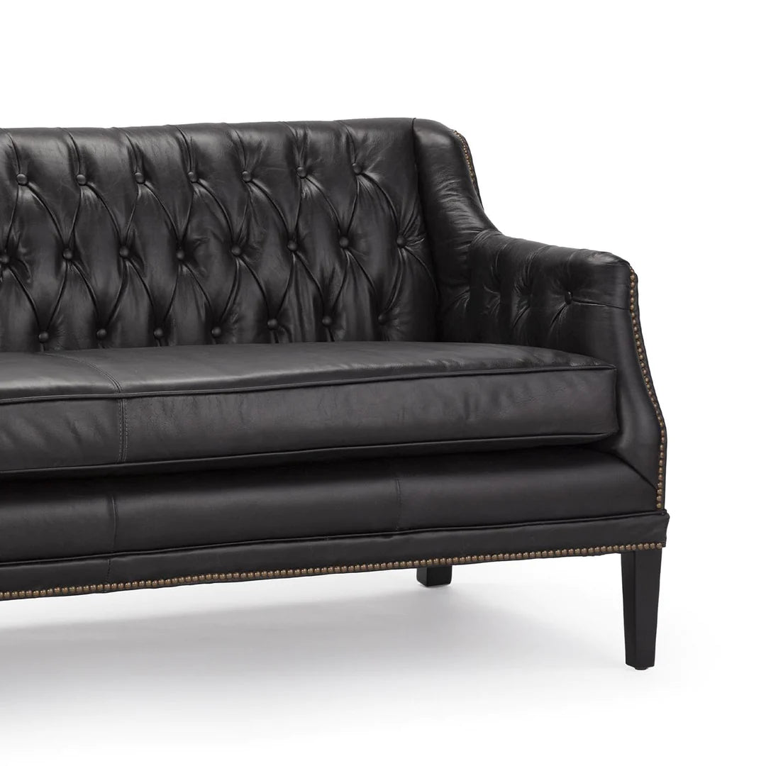 Bwana 2-Seater Leather Couch