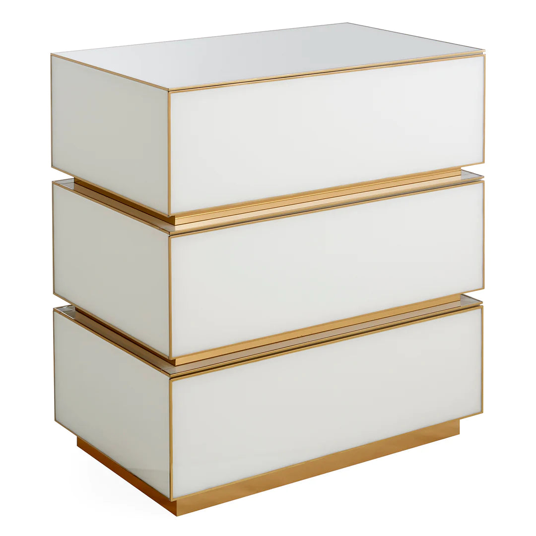 Sherehe 3-Drawer Pedestal Drawer