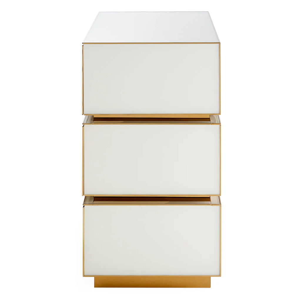 Sherehe 3-Drawer Pedestal Drawer