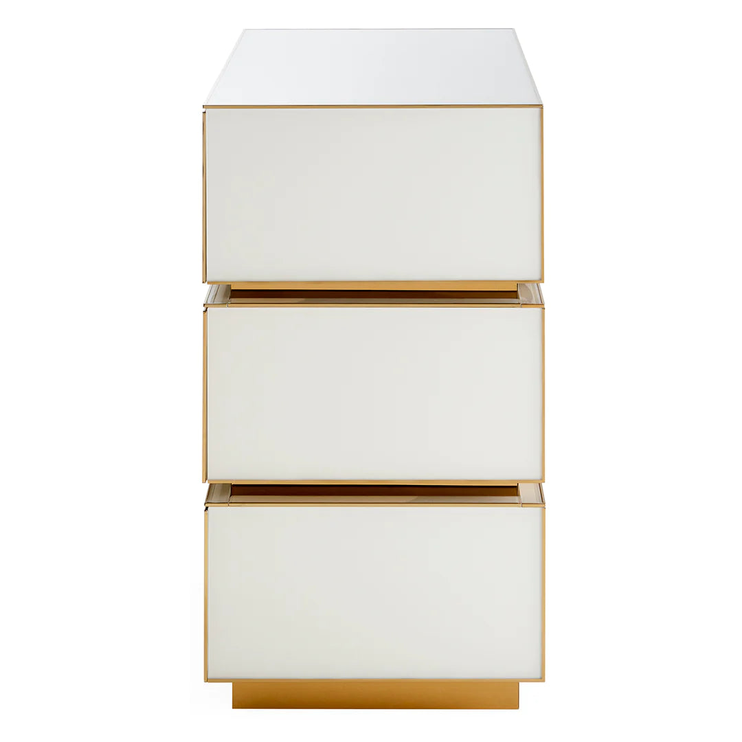 Sherehe 3-Drawer Pedestal Drawer