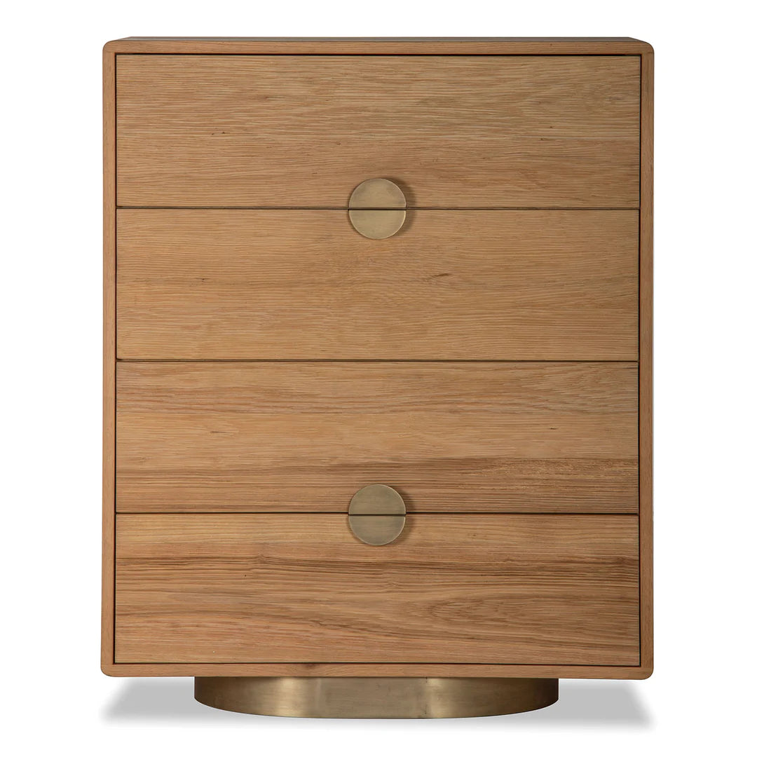 Skønhed 4-Drawer Pedestal Drawer