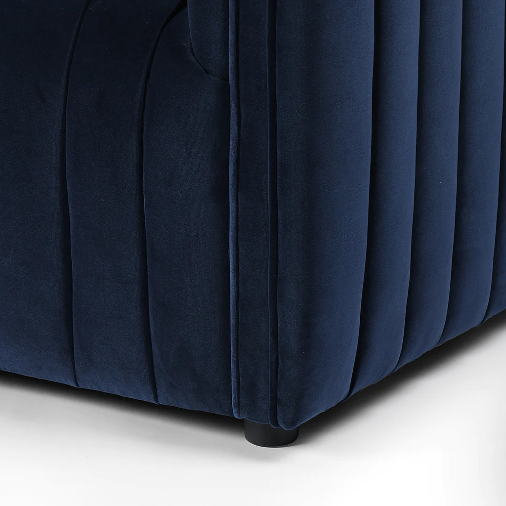 Nunkeri 4-Seater Velvet Couch