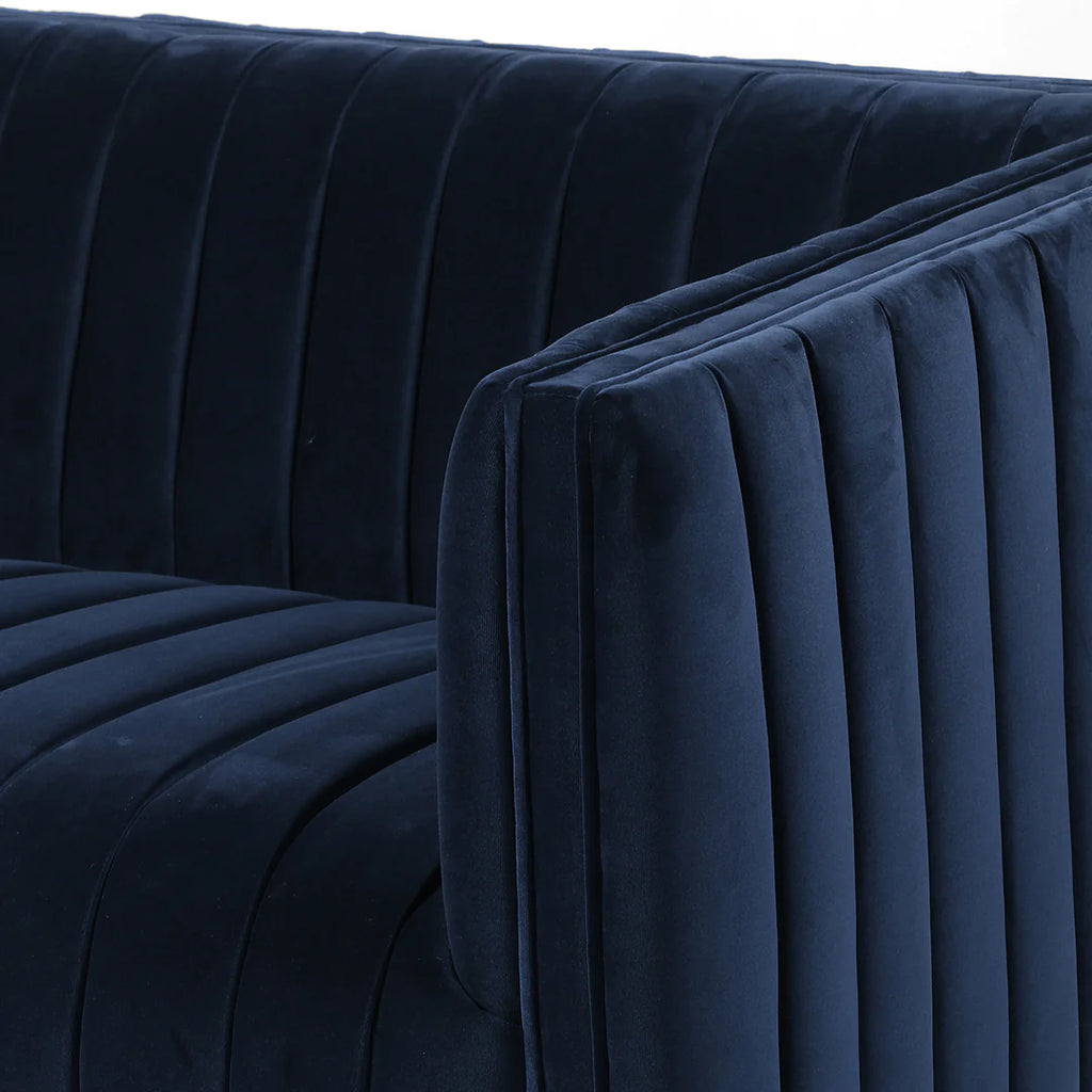 Nunkeri 4-Seater Velvet Couch