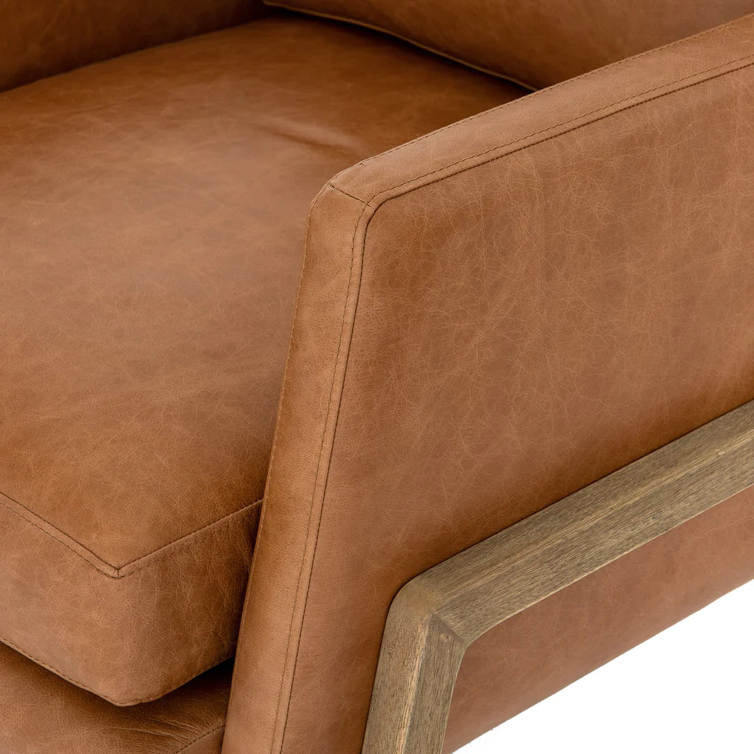 Mobu Leather Occasional Chair