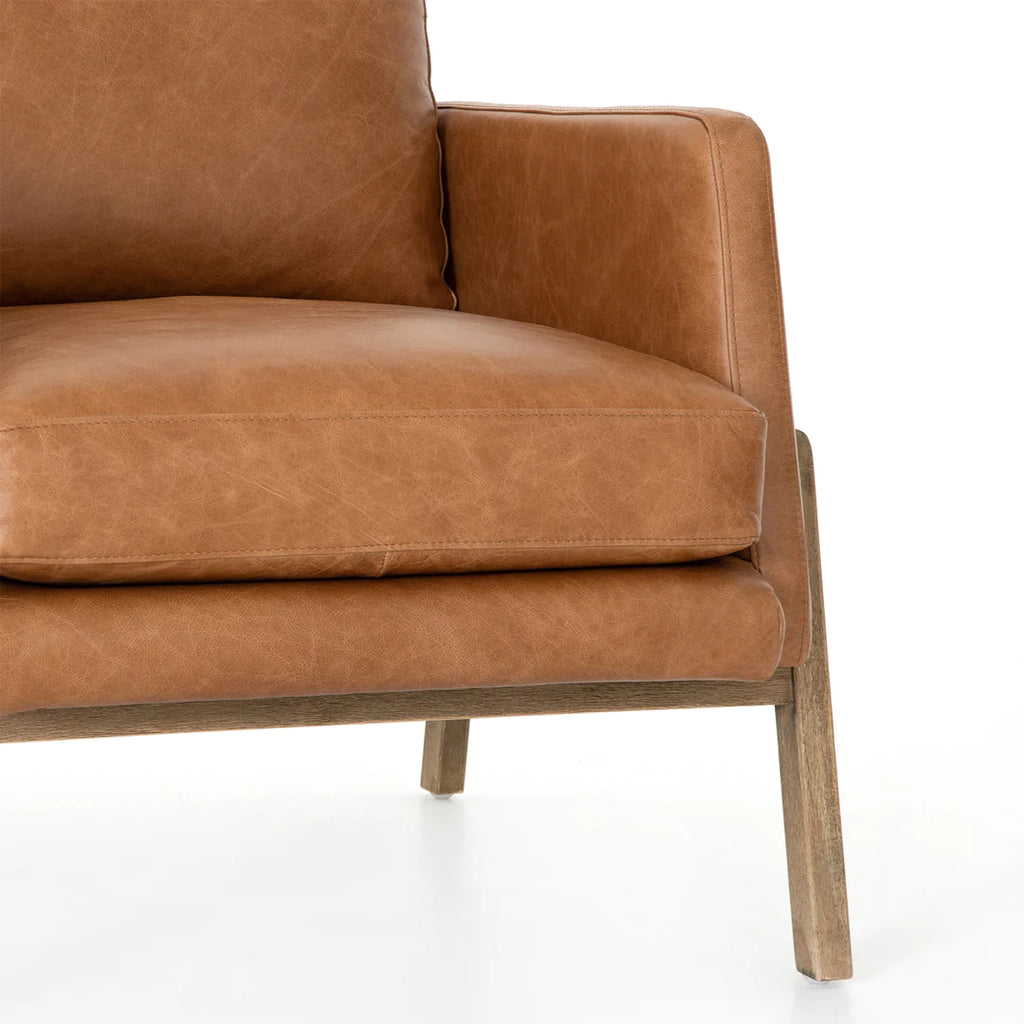 Mobu Leather Occasional Chair