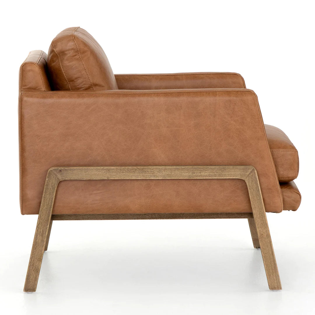 Mobu Leather Occasional Chair