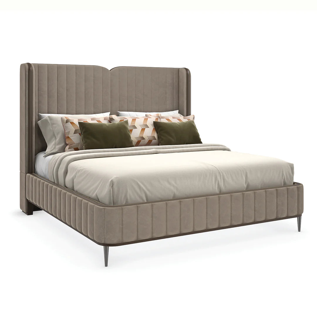 Ntsumi Velvet Bed