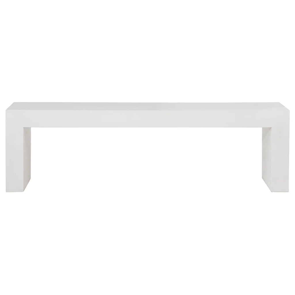 Lehloa Concrete Outdoor Bench