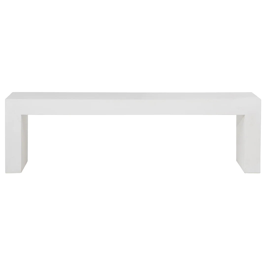 Lehloa Concrete Outdoor Bench