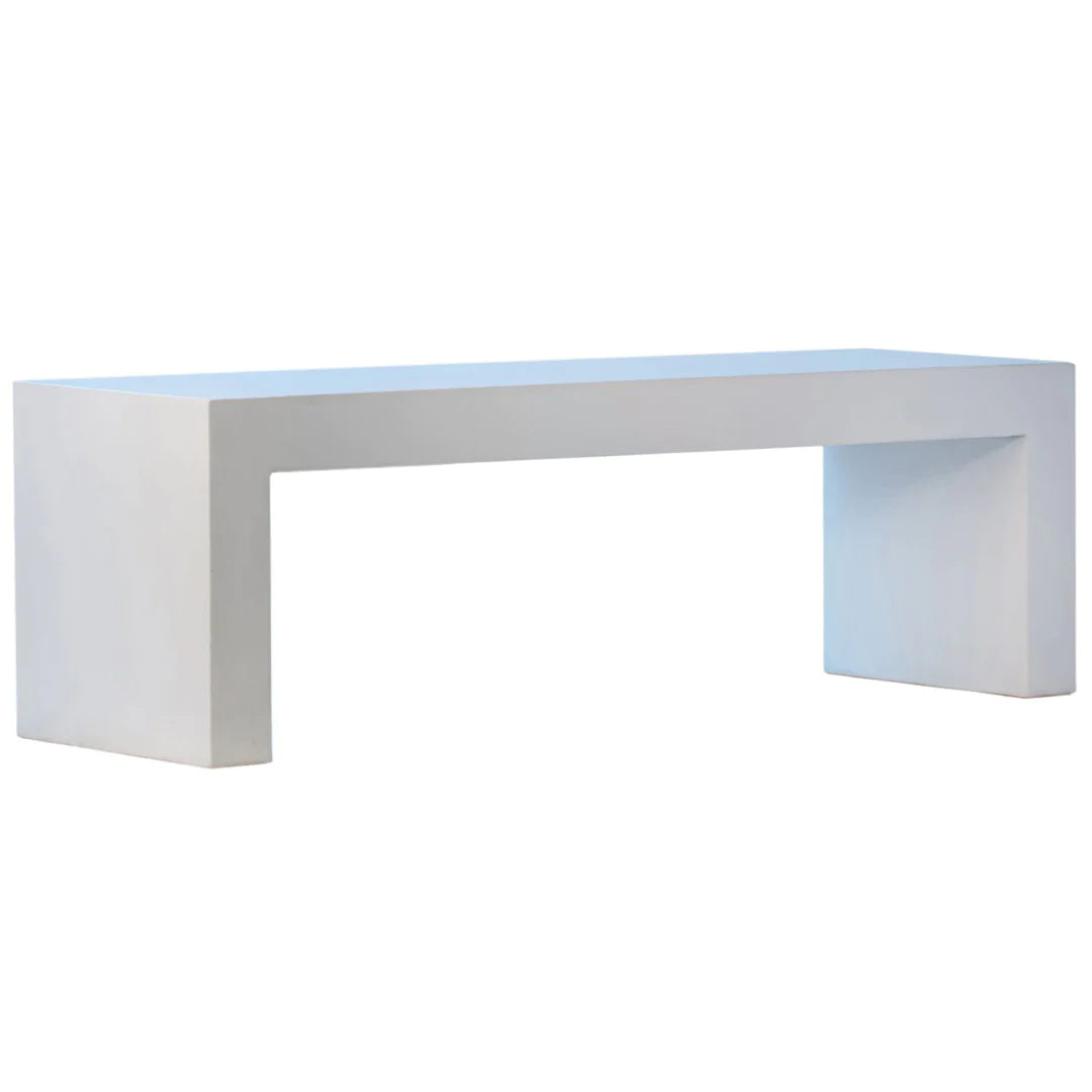 Lehloa Concrete Outdoor Bench