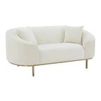 Upendo Velvet Loveseat
