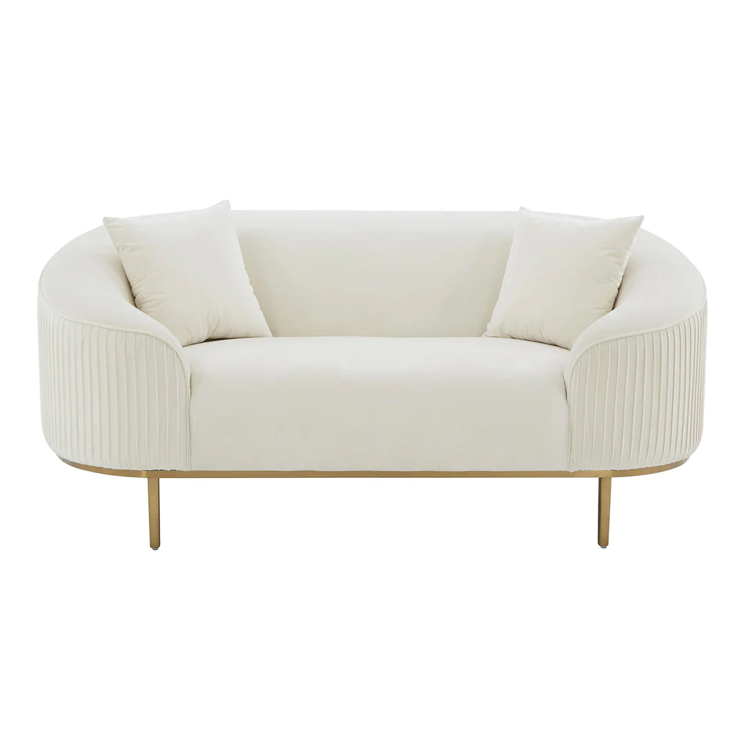 Upendo Velvet Loveseat