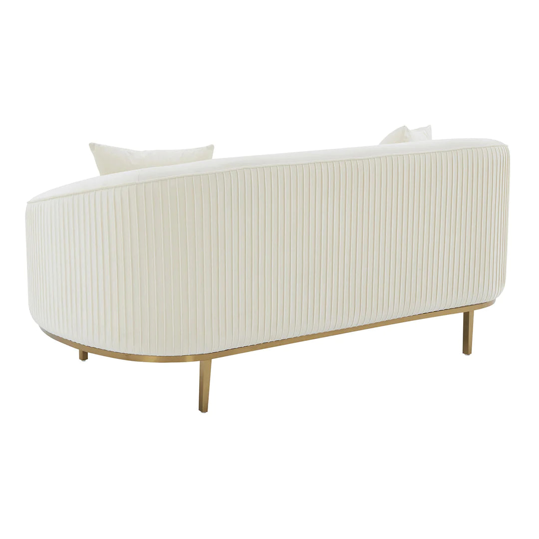 Upendo Velvet Loveseat