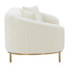 Upendo Velvet Loveseat