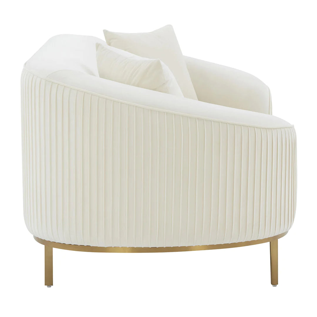 Upendo Velvet Loveseat