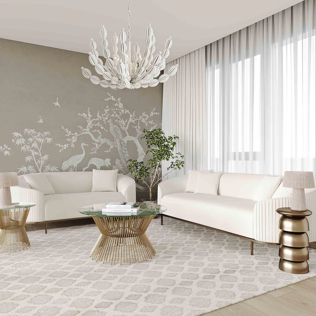 Upendo Velvet Loveseat