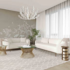 Upendo Velvet Loveseat